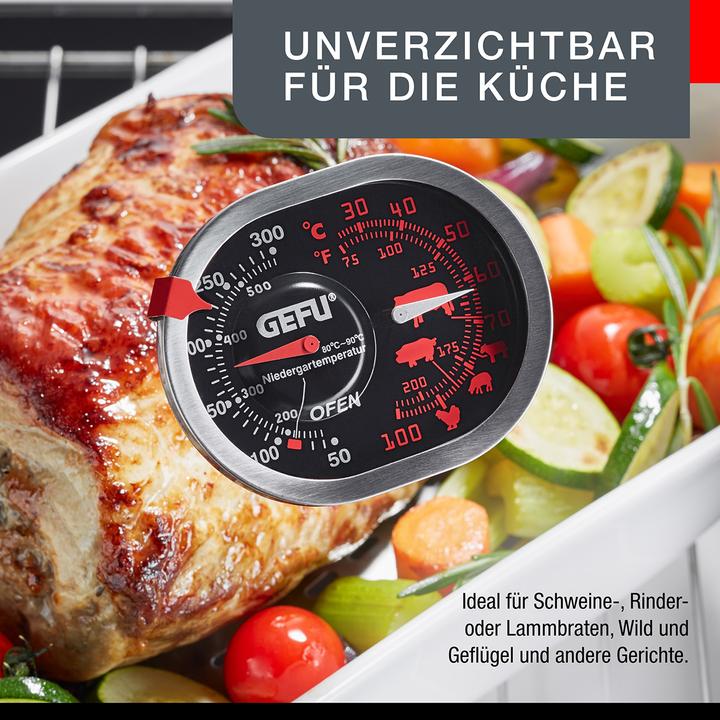 Image du produit GEFU Thermomètre à rôti et à four 3 en 1