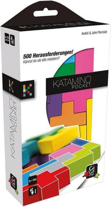 Immagine prodotto Gigamic GIGD2017 - Katamino Pocket, puzzle game, per 1 giocatore, da 6 anni (edizione DE) (Tedesco)