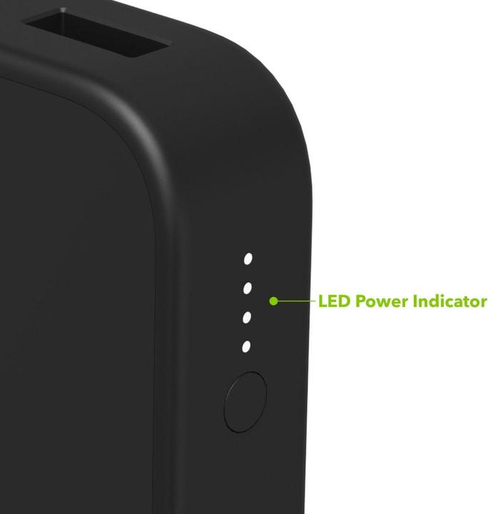 Produktbild Zagg MOPHIE POWERSTATION 10K WITH PD BLACK (20W USB C 2XUSB A 12W) (10000 mAh, 20 W)