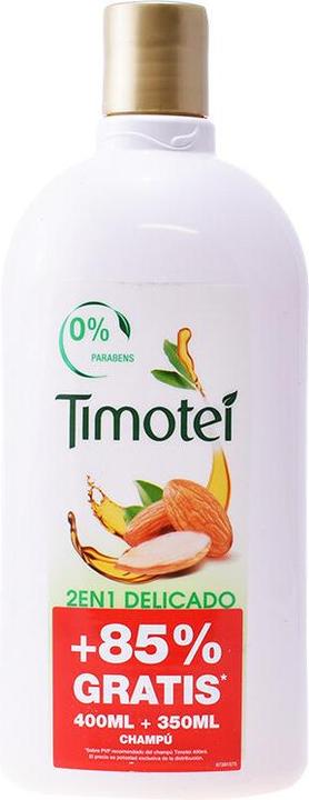 Actual product image Timotei ACEITE ALMENDRAS DULCES champú 2en1 delicado 750 ml (750 ml)