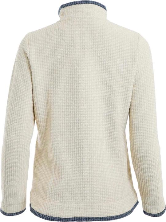 Actual product image Weird Fish Womens/Ladies Beye Grid Eco Friendly Quarter Zip Fleece Top (42 D)