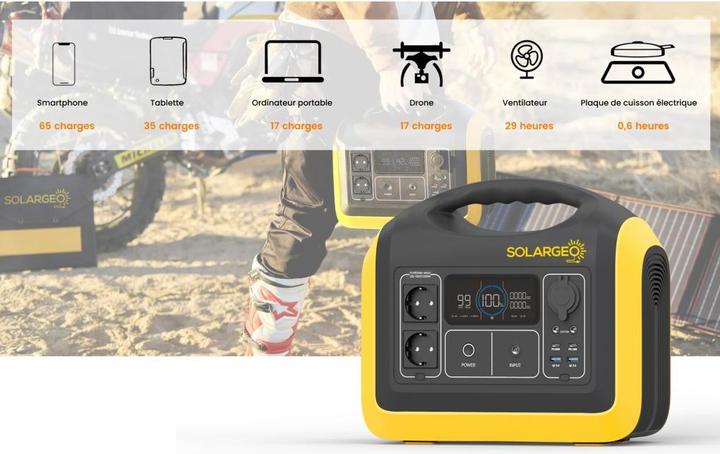 Produktbild Solargeo Helioser (992 Wh, 14 kg)