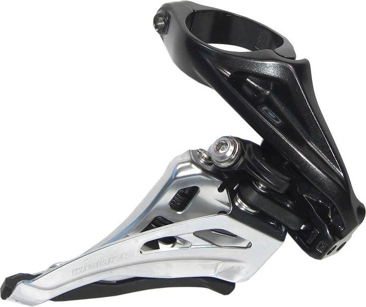 Actual product image Shimano Deore MTB FD-M6020 front derailleur 2x10s Side Swing clamp high