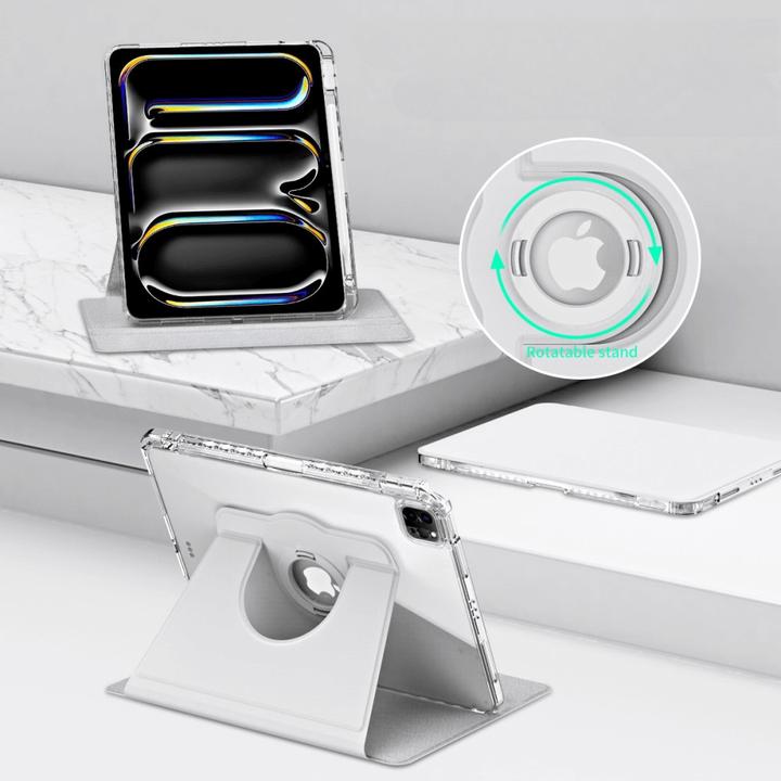 Image du produit Cover-Discount iPad Pro 13 2024 - Étui pivotant 2en1 avec dos + couvercle (iPad Pro 13 2024 (M4))