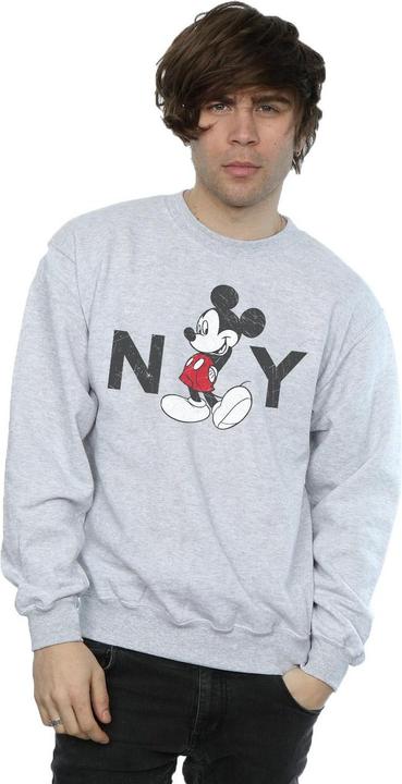 Actual product image Disney Mens Mickey Mouse NY Sweatshirt (XL)