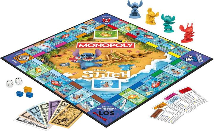 Produktbild Hasbro Gaming Monopoly Stitch (Deutsch)