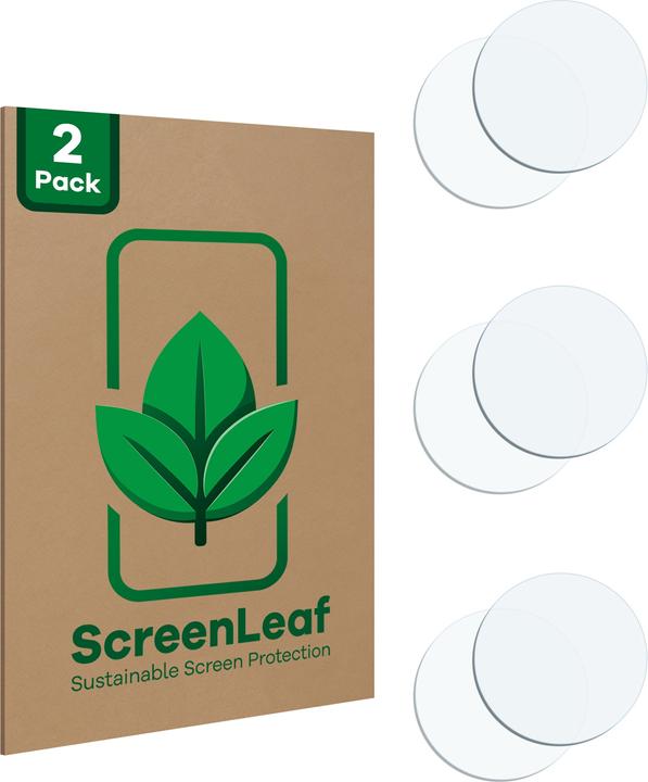 Actual product image ScreenLeaf Protective film sustainable screen protector screen protector film clear transparent (2 Piece, Samsung Galaxy Z)