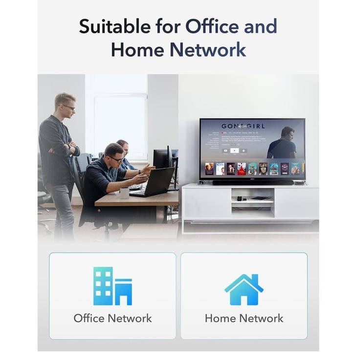 Image du produit Cudy GS105D switch réseau Gigabit Ethernet (10/100/1000) Noir (5 Ports)