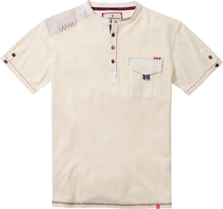 Joe Browns Pique Aztec Chest Pocket Henley