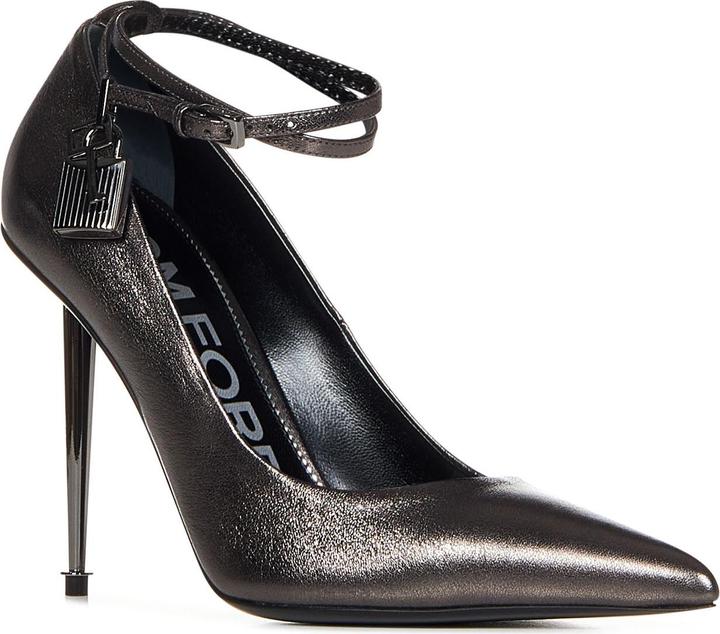 Actual product image Tom Ford With Heel Silver (38)