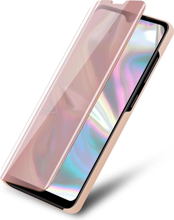 Actual product image Cadorabo Book Smart View Mirror Cover (Samsung Galaxy A70e)