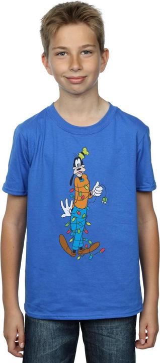 Immagine prodotto Disney Goofy Christmas Lights Maglietta Ragazzi (152, 158)