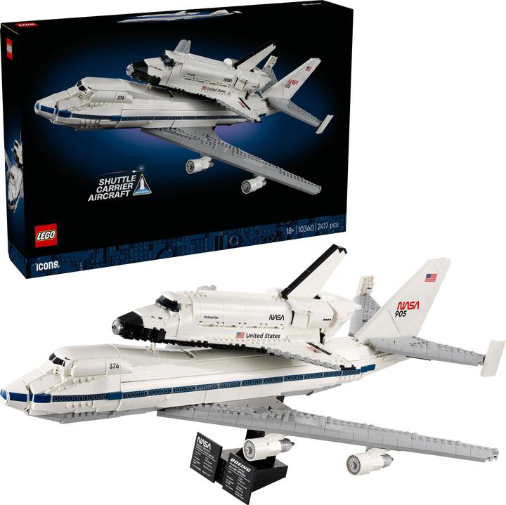 Actual product image LEGO 10360 Spaceshuttle-Transport-Jumbo