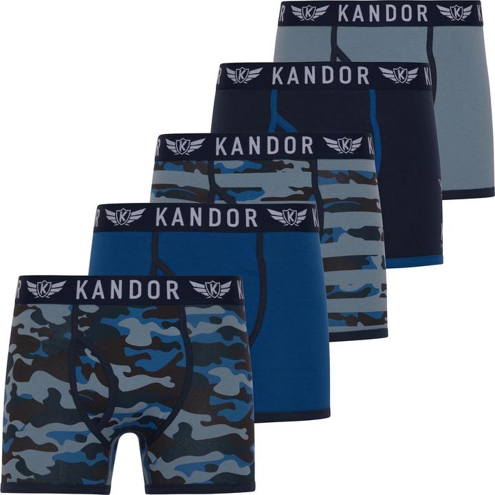 Immagine prodotto Kandor Camobee Boxer Uomo Misura Confezione 5 (XXL, Confezione da 5 pezzi)
