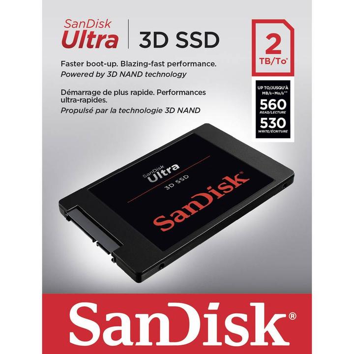 Actual product image SanDisk Ultra 3D (2000 GB, 2.5")