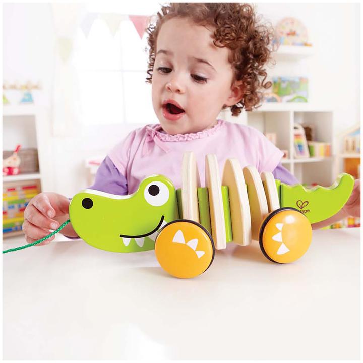 Actual product image Hape Crocodile Croc