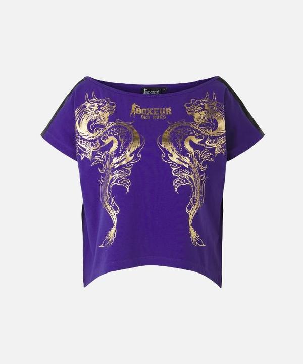 Actual product image Boxeur des Rues Dragon Print T-Shirt (L)