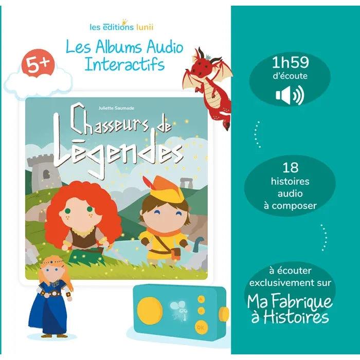 Lunii Album Audio Interactif Chasseurs De Legendes 5+ (Fr) (Français)