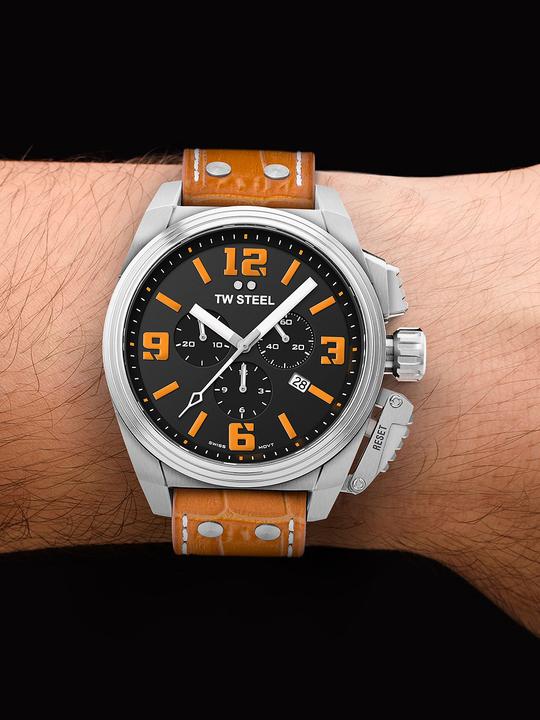 Produktbild TW-Steel TW1012 Canteen Chronograph Limited Edition 46mm 10ATM (Chronograph)