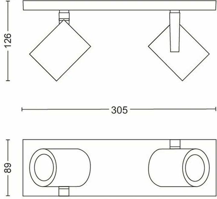Image du produit Philips Argenta (350 lm, GU10)