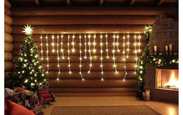 Produktbild Dameco LED Vorhang Outdoor «Icicle» 400 cm x 80 (5 m)