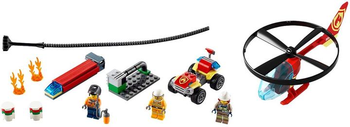 Image du produit LEGO Opération avec l'hélicoptère des pompiers (60248, LEGO City)