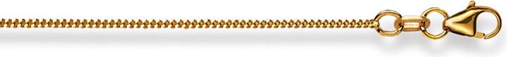 Image du produit Natsumi Schmuck Collier en or jaune 18K/750 Panzer 1.2mm 55 cm (750/18 K Or jaune, 55 cm)