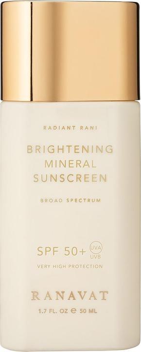 Actual product image Ranavat Brightening Mineral Sunscreen SPF 50+ (Sun cream face, SPF 50+, 50 ml)