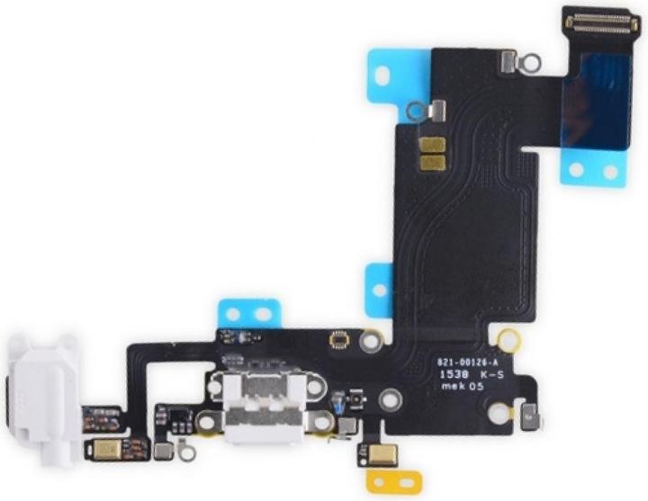 Image du produit Foxconn iPhone 6S Plus Lightning Dock Connector Audioflex microphone blanc (IPhone 6S Plus)