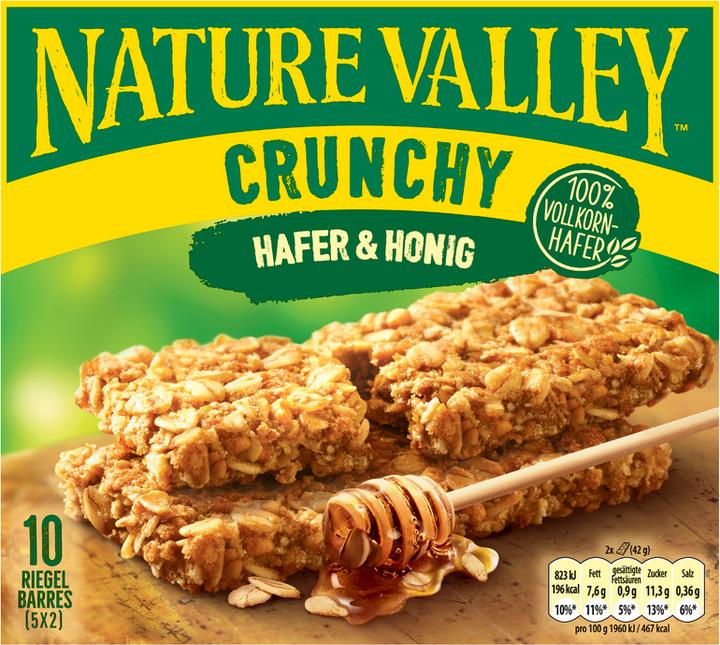 Immagine prodotto Nature Valley Barrette Avena & Miele 10 pezzi (210 g)