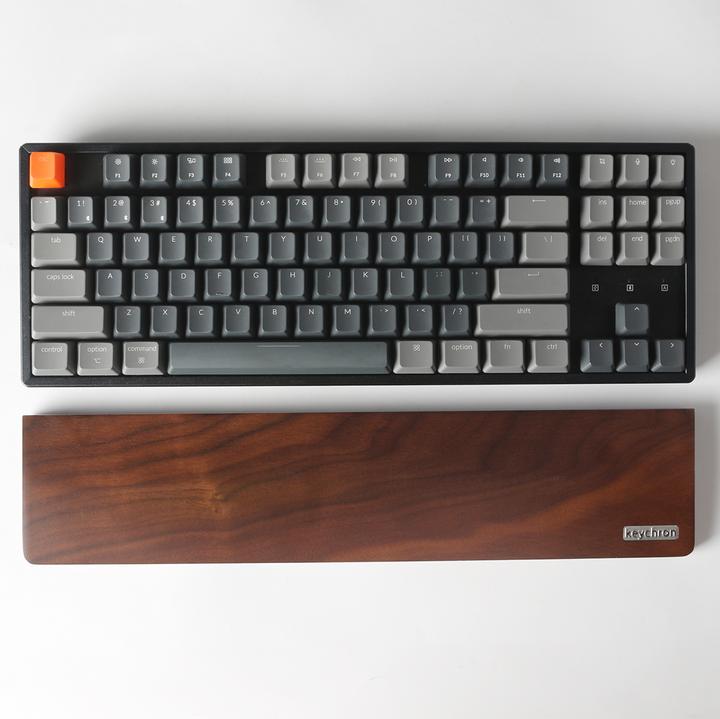 Produktbild Keychron Walnut Wood Palm Rest for K8, K8 Pro and C1 keyboards