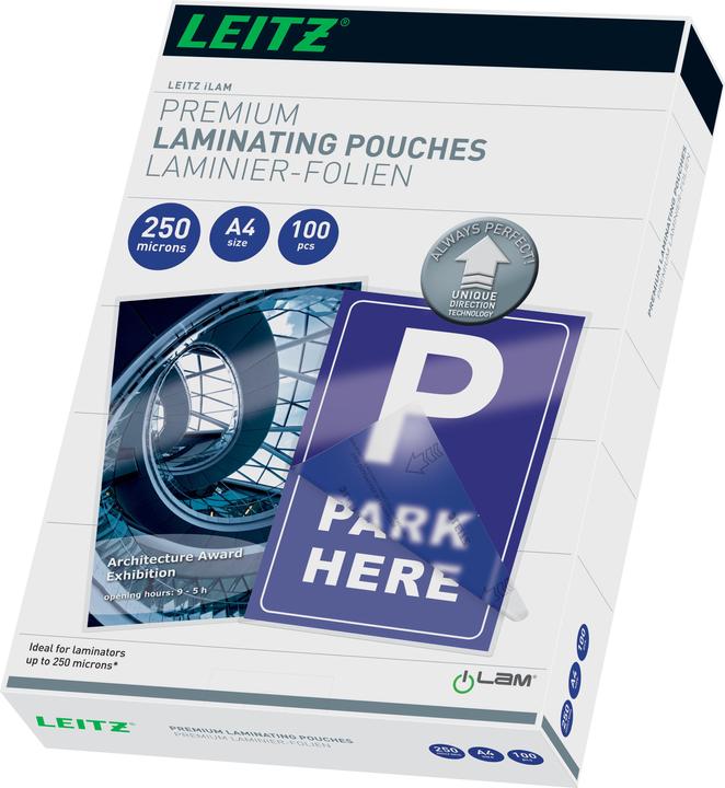 Actual product image Leitz Laminating film (A4, 100 Piece, 250 µm)
