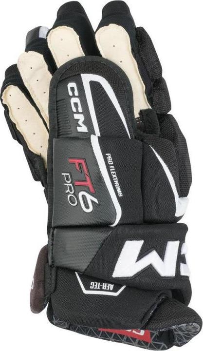 Actual product image CCM JetSpeed FT6 PRO SR hockey gloves (13"/33 cm, dark blue (navy)/white (68)) (13)