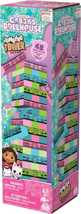 Produktbild Spin Master Gabby's Dollhouse Jumbling Tower (Deutsch, Französisch, Italienisch, Englisch)