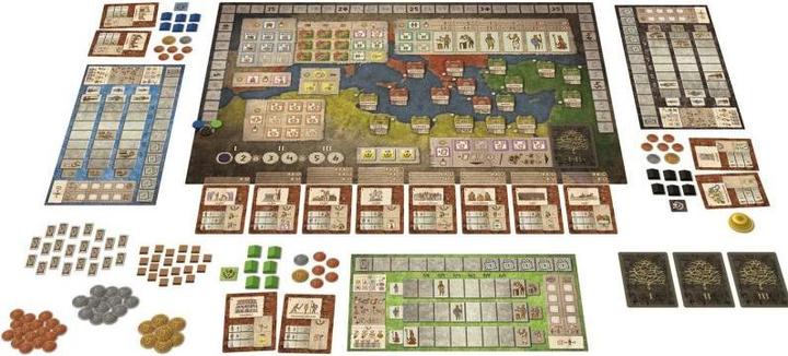 Image du produit Game Brewer GAB49023 - Gentes - Jeu de société, pour 1 à 4 joueurs, à partir de 12 ans (Allemand, Français, Anglais, Néerlandais)