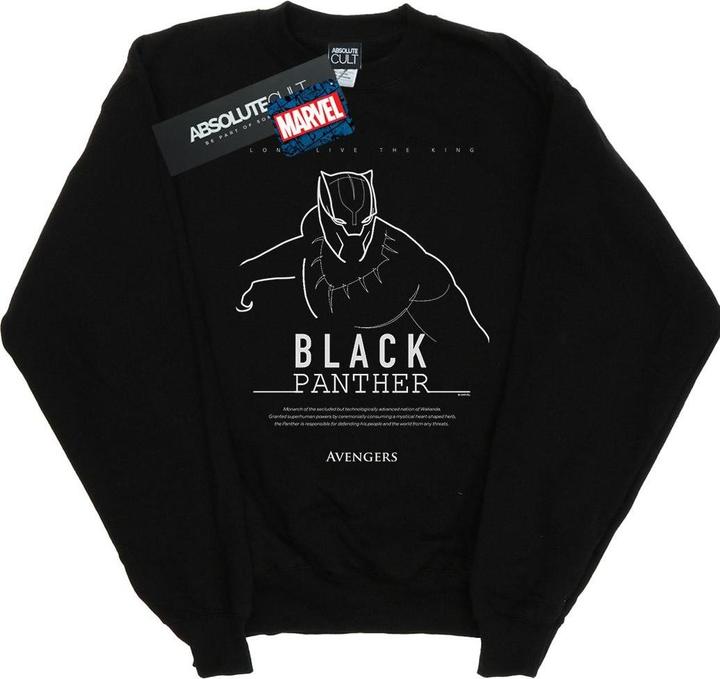 Produktbild Black Panther Long Live The King Sweatshirt (M)