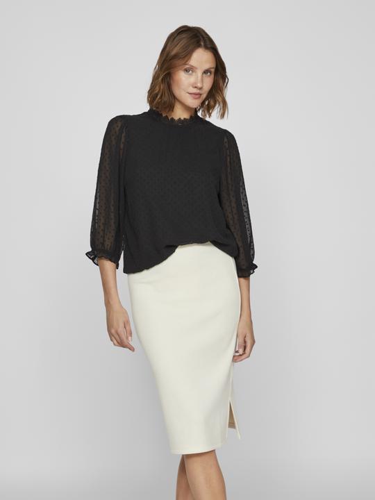 Actual product image Vila Dotted top with 3/4-length sleeves (36)