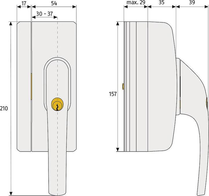 Productafbeelding Abus FO400A B AL0125