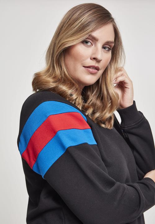 Produktbild Urban Classics Ladies Sleeve Stripe Crew (L)