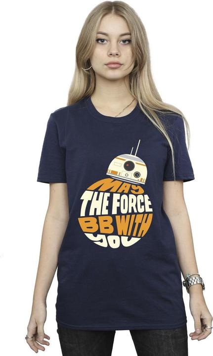Image du produit Star Wars - T-shirt MAY THE FORCE BB8 - Femme (XL)