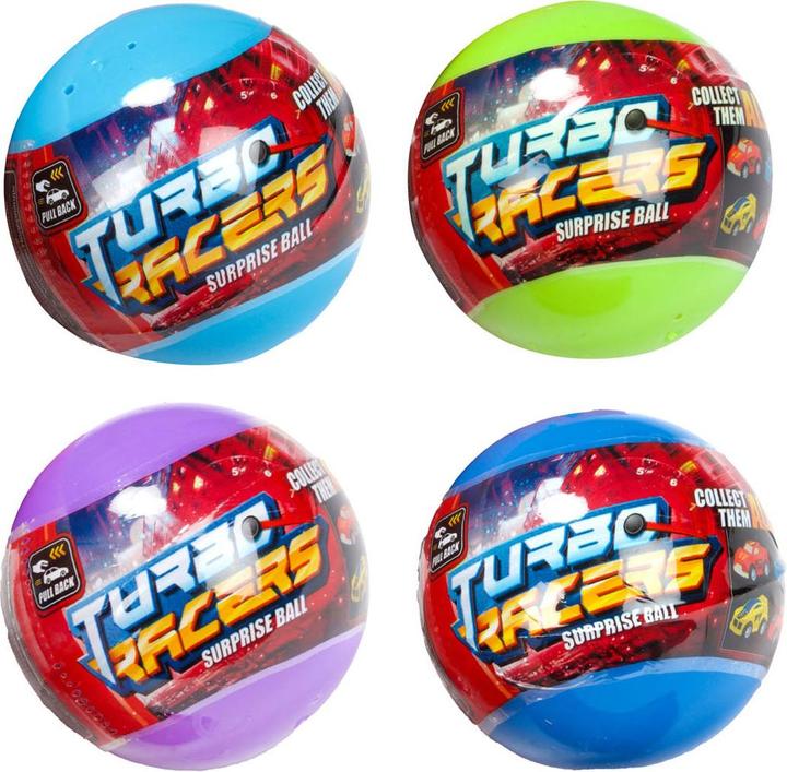 Actual product image Toi-Toys Turbo Racers car surprise egg