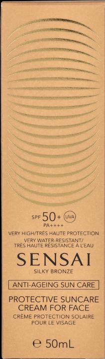 Produktbild Sensai Silky Bronze Protective Suncare Cream For Face (Sonnencreme Gesicht, SPF 50, 50 ml)