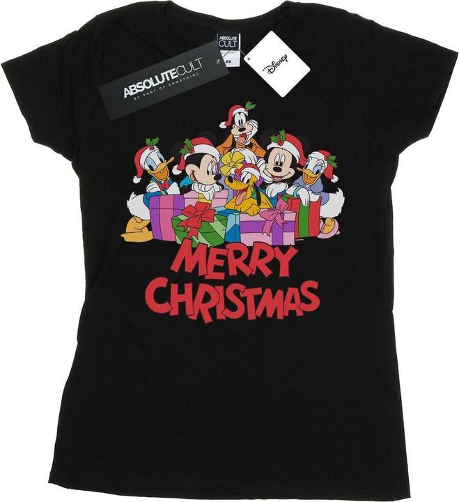 Immagine prodotto Disney Mickey Mouse And Friends Christmas Maglietta Donna (M)
