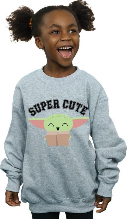 Produktbild Star Wars The Mandalorian Super Cute Sweatshirt Mädchen (140, 146)