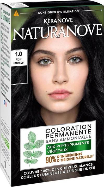 Immagine prodotto Kéranove Naturanove - Colore permanente per capelli nero 1.0 (1.0)