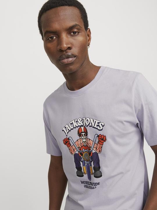 Produktbild Jack & Jones Gedruckt Rundhalsausschnitt T-shirt T-shirt (S)