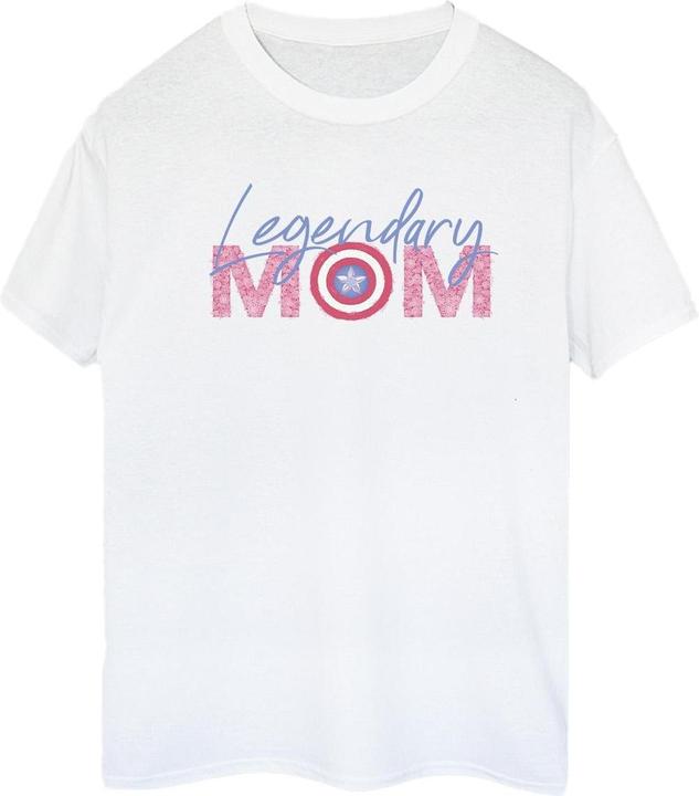 Produktbild Avengers Captain America Mum BaumwollBoyfriend TShirt (M)