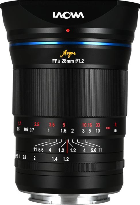Actual product image Laowa Argus 28mm f/1.2 FF for Sony E full frame