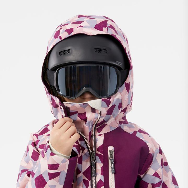 Produktbild Wedze Snowboardjacke Kinder - SNB 500 Camouflage lila (146)