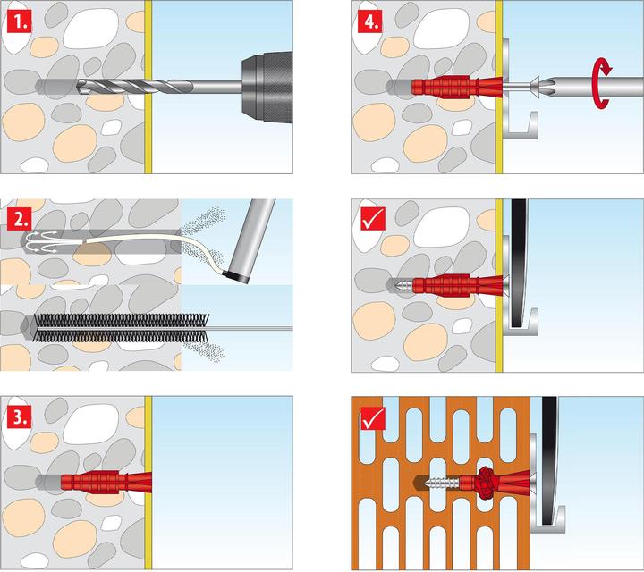 Image du produit Tox Fixation de rétroviseur Look (4 pcs)